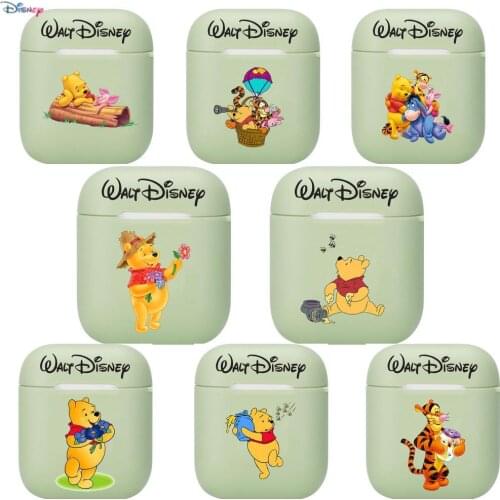 Disneys new Winnie the Pooh Soft Silicone Cases For Apple Airpods 1/2 Protective Case Bluetooth Wireless Earphone Cover For App