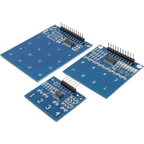 TTP224 4-way / TTP226 8 channel / TTP229 16 channel Switch Touch Sensor Capacitive Touch Sensor Module