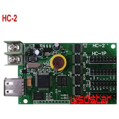 Asynchronization Full Color LED Control Card HC-2 Support P10 P8 P6 P5 P4 Full Color SMD LED Module