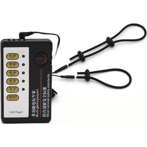 Output Host Electro Shock Penis Rings Penis Extender Electrical Stimulation Physiotherapy Cock Rings BDSM Sex Toys For Men