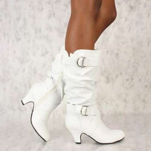 Womens Winter Boots 2021 Fashion Sexy Lady Over Knee High Boots High Heel Long Thigh Snow Boots Women