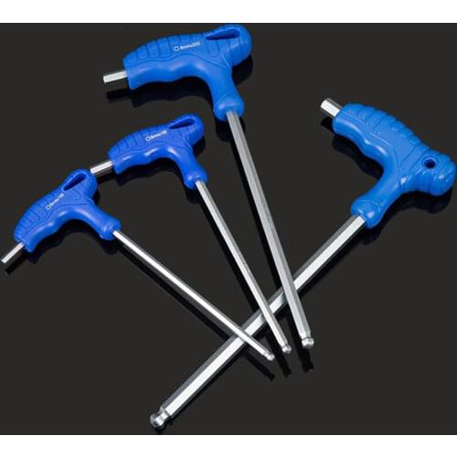 1pc Wrench Long Arm Star Torx Allen Hex Key Wrench Spanner Hexagon T Type Wrenches Bicycle Repair Tools
