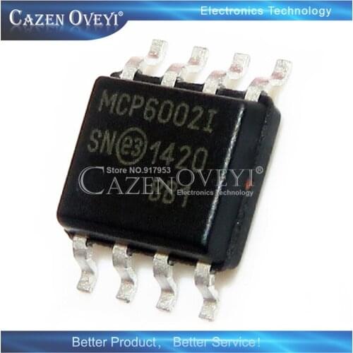 10piece MCP6002-I/SN MCP6002-I MCP6002 SOP-8 new and original In Stock