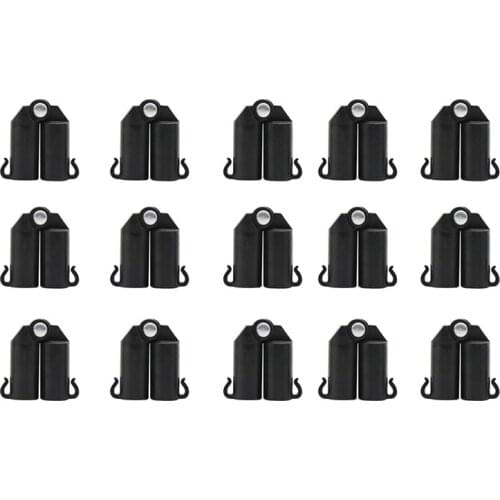 15Pcs Awning Pillar Accessories 16mm Durable Plant Support Rod for Fixed Greenhouse Film Bracket Sunshade Net Pole