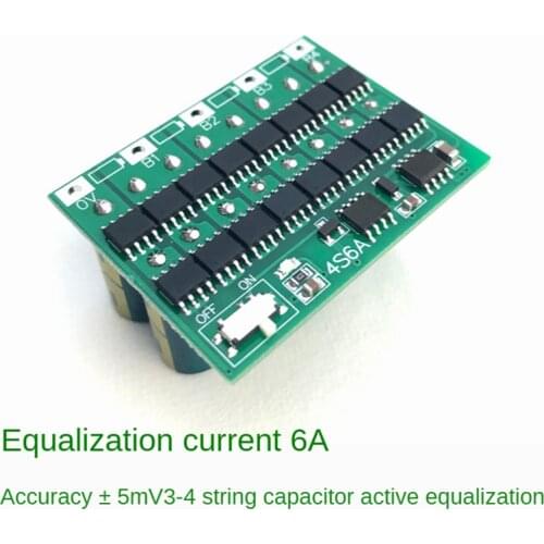 3S 4S 12V Li-ion Lifepo4 LTO Lithium Battery Active Equalizer Balancer Board BMS Balance Capacitor Energy transfer plate BMS