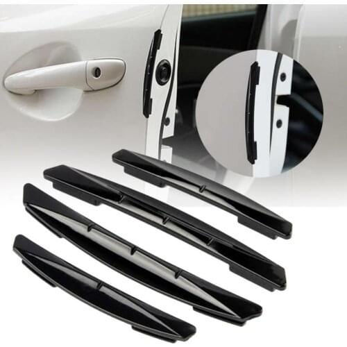 4Pcs Universal Car Protective Strip Anti-collision Car Bumper Strip for Car Automobiles Exterior Parts