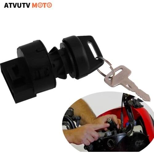6 Pins IGNITION KEY SWITCH For Polaris RZR 800 RZR900 RZR900 XP RZR 1000 Brutus HD PTO