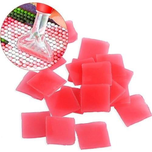Point to drill Glue Clay tool2*2cm DIY Handicrafts Diamond Embroidery Beads special rubber block Diamond Painting Accessories