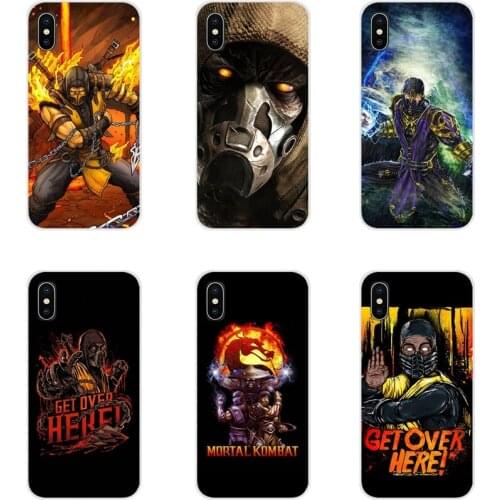 For Xiaomi Mi4 Mi5 Mi5S Mi6 Mi A1 A2 5X 6X 8 9 Lite SE Pro Mi Max Mix 2 3 2S Accessories Phone Shell Covers Mortal Kombat