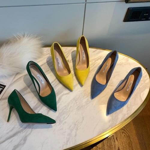 Kissxuanyan Suede Pumps