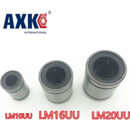 12 Pcs New Lm10uu Lm16uu Lm20uu Linear Ball Bearing 10mm Linear Bush Cnc Parts For 3d Printer Parts 10mm Linear Rod