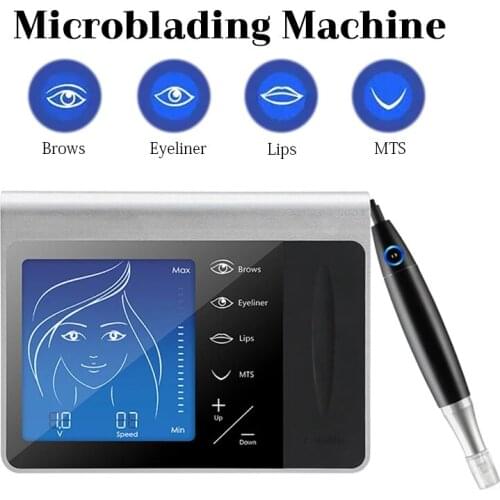 PMU Touch Screen Tattoo Machines Dermograph Micropigmentation Machines Premium Charmant Permanent Makeup Digital Pen for Eyebrow