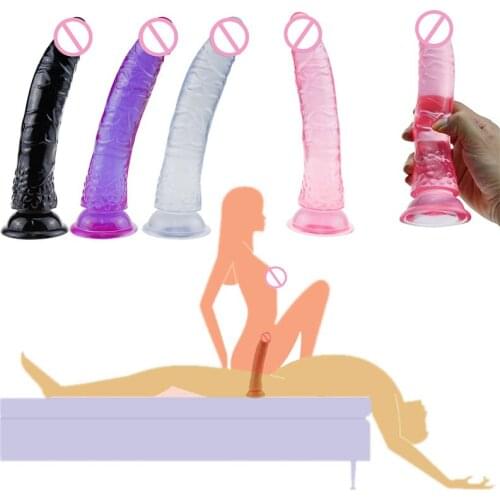 Male Organ Strap On Big Anal Dildo Realistic Huge Dildos Adult Erotic Sex Toys For Woman Couples Male Organ Lesbian Masturbator