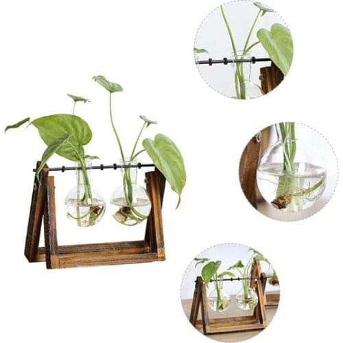 New Creative vase plant glass hydroponic container farm decorative flowerpot home decorations