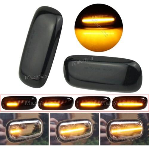 LED Dynamic Turn Signal Light For Audi A3 S3 8L 2000-2003 A8 D2 1999-2002 TT 8N 2000-2006 Flowing Side Marker Lamp Indicator
