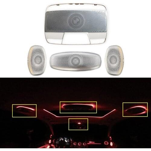 LED ambient light for Mercedes-Benz W222 W213 W205 X253 Ceiling Speakers Ambient Light Synchronous Ambient Light Audio speaker