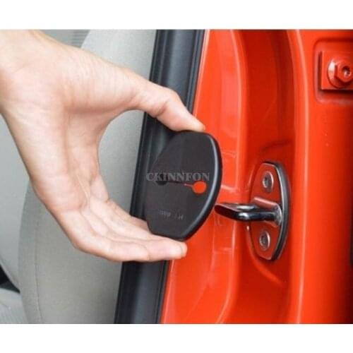 200Set 4Pcs/Set Car Door Lock Protective Cover Kit for Jetta Lavida Beetle CC