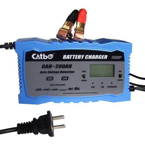 CATBO Car Battery Charger 12V24V V Motorcycle Battery Pure Copper Full Intelligent Universal Charger