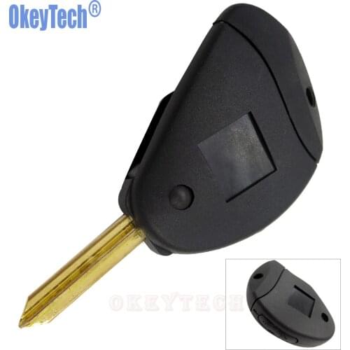 OkeyTech 2 Buttons Car Remote Key Fob Case for Citroen Evasion Synergie Xsara Xantia PICASSO AX Uncut Blade Auto Key Shell Cover