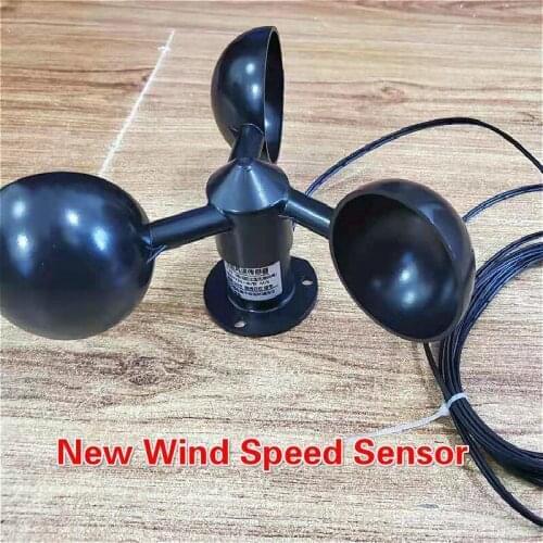 Wind Speed Sensor Anemometer DIY Three Cup Type Wind Speed Measurement Wind Sensor Wind Power Generation