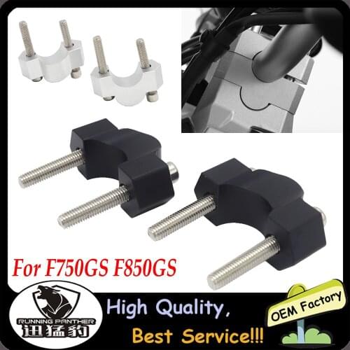For BMW F750GS F850GS ADV F 750GS ADV F850 GS Motorcycle Handlebar Risers Handle Bar Riser Clamp Extend Handlebar Adapter Mount