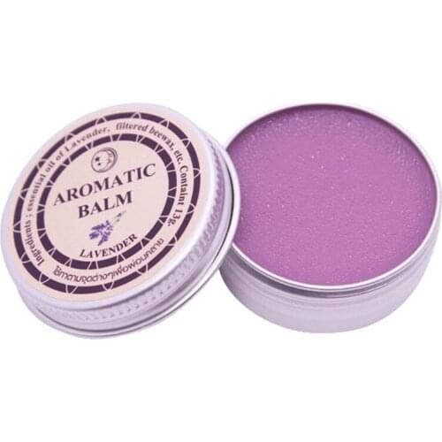Effective Lavender Aromatic Balm Help Sleep Soothing Cream Essential Oil Insomnia Treatment Relieve Stress Anxiety Cream 13g TK