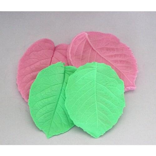 Leaf shape clay mould cake molds soap chocolate mould for the kitchen baking FM134