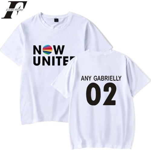 Elke any Gabrielly 02 Men/women Short Sleeve Streetwear Funny T Shirt Unisex Harajuku Tops Tees Print Casual Piece O-neck