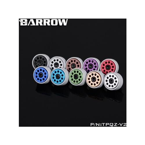 Barrow G1 / 4 '' color brass Automatic + Manual exhaust valve air evacuation valve for computer water cooling system TPQZ-V2