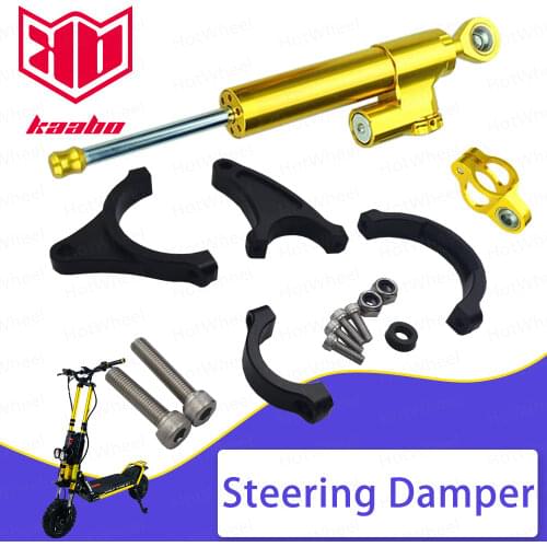 Original Kaabo Wolf Warrior 11inch Steering Damper Kit Electric Skateboard Parts Wolf King GT Scooter Accessories