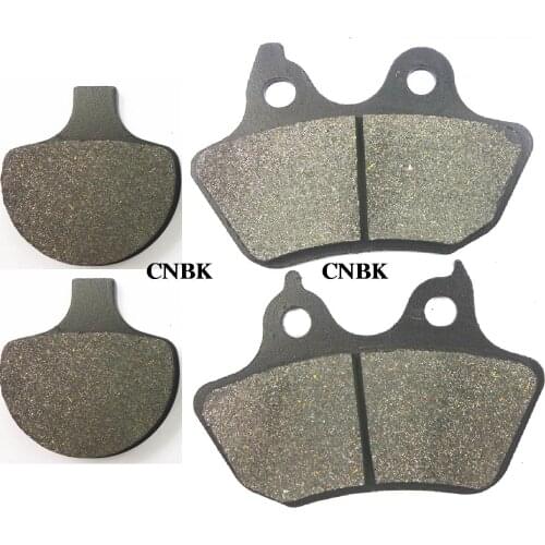 F+R Brake Pad Set fit Harley 1450 FLSTSC / I Springer Softail Classic 1450 FLSTS 2006