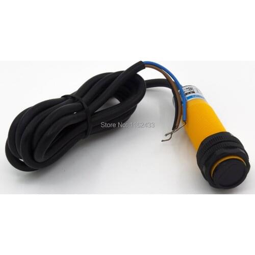 M18 10cm sensing PNP NC E3F-DS10P2 diffuse reflective cylinder amplifier photoelectric sensor switch