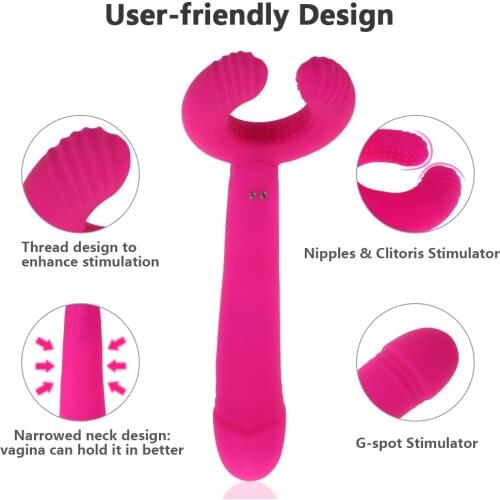 Male G-Spot Dildo Vibrator Penis Ring Clip Multifunction Sex Toys for Women Men Couples Clitoris Stimulator Prostate Massager