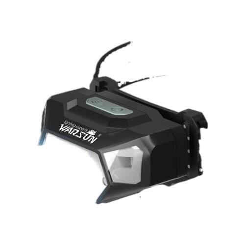 Wolfson head-mounted headlight glare charging super bright long life induction lightweight double honor ear night fishing fishin