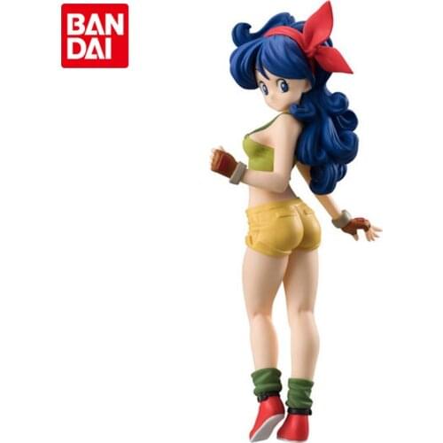 Bandai Genuine Candy Toy Dragon Ball Styling Lunchi Cute Anime Action Figures Collectible Model Ornaments Toys Gifts for Kids