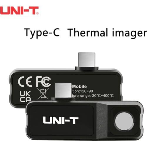 Resolution 120*90 Mobile Phone Infrared Thermal Imager UNI-T UTi120Mobile Mobile Phone Camera Thermometer Range -20°C~400°C