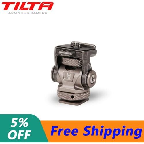 Tiltaing Adjustable Cold Shoe Accessory Mounting Bracket Tilta Grey and Black