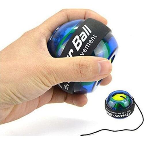 Muscle Power Ball Wrist Ball Trainer Relax Gyroscope PowerBall Gyro Arm Wrist Forearm Exerciser Strengthener Fitness Equipments