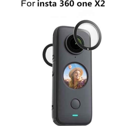 2PCS For Insta360 ONE X2 Lens Guards Cap Body Cover Lens Protector Accessories For Insta 360 One X 2 Action Camera