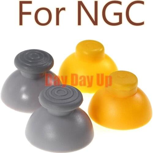 10pcs Analog Thumbstick Joystick Stick Cap Caps for Gamecube NGC GC controller Left and right thumbsticks