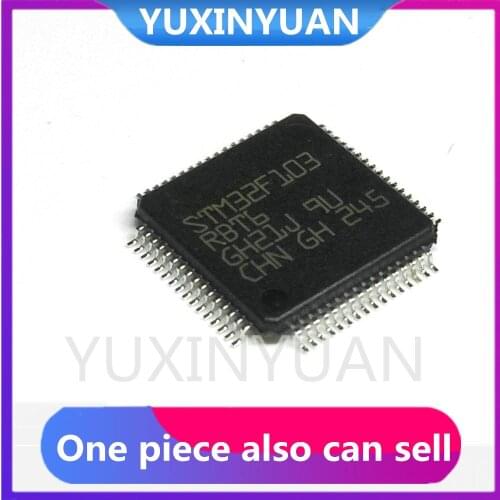 1PCS STM32F103VCT6 STM32F103 32F103 QFP STM32F103VBT6 IC MCU 32BIT 128KB FLASH 100LQFP STM32F103V8T6 STM32F101CBT6 IN STOCK