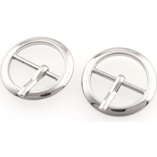 20pcs/lot 19mm Tri-glide Buckle Belt Buckle with Pin Doll Bag Buckles Shoes Clothing Accessories Silver