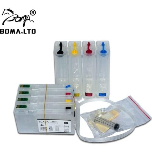 79XL T7891 CISS Ink System For EPSON Pro WF - 5110 5190 5620 5690 WF-4640 WF-4630 Printer With Auto Reset ARC Chip T7901 T7911