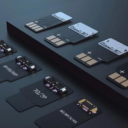 4Pcs/Set Power Booting Cable Button Mainboard Booting Battery Base for iPhone X XS 6 6Plus 6S 6Splus 7G 7Plus 8G 8Plus Repairing