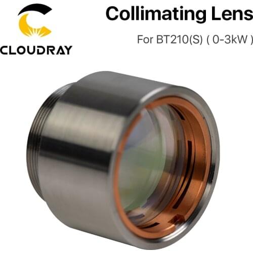 Cloudray BT210 BT210S Collimating & Focusing Lens D28 F100 F125mm with Lens Holder for Raytools Laser Cutting Head BT210 BT210S