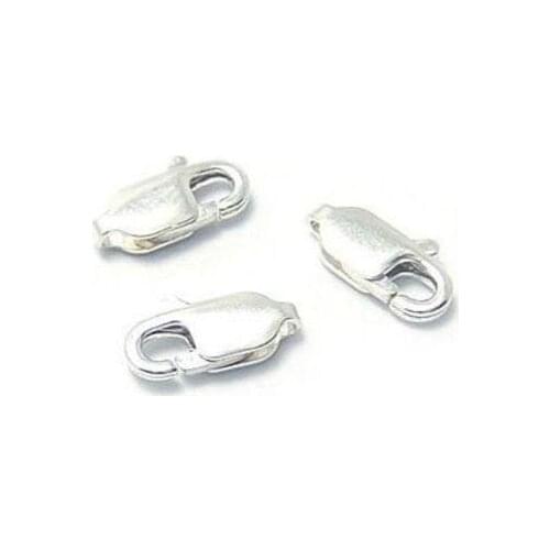 Diy accessories necklace metal buckle high quality alloy lobster clasp 10x4mm 20 bag
