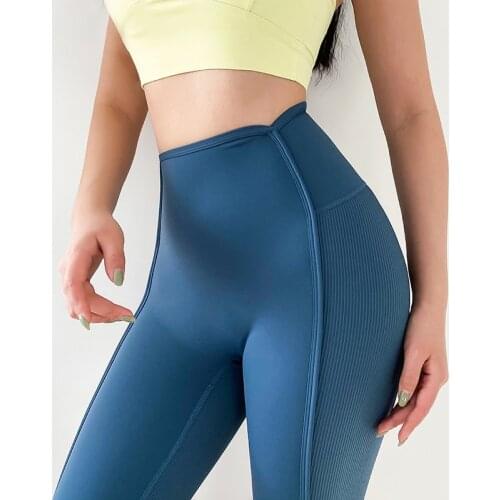 High Waist Corset Leggings Sports Fitness Pants Plain Push Up Gym Leggings Tummy Control Yoga Pants Booty Workout Tights