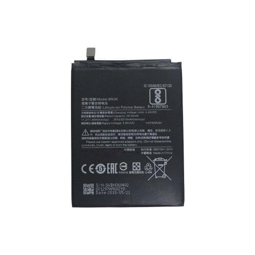 LIANG MI Xiaomi Mi 6X Phone Batteries