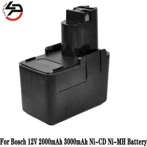 NI-MH 12V 3000mAh Rechargeable Battery Pack Power Tools Battery for Bosch BAT011, BH1214H, BH1214L, BH1214MH, H1214N
