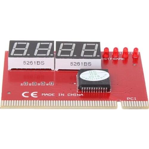 New Computer PCI POST Card Motherboard LED 4-Digit Diagnostic Test PC Analyzer K1AA